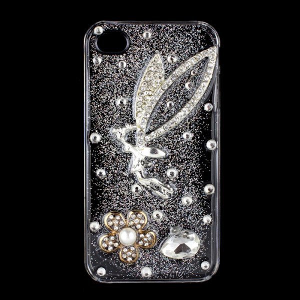 Wholesale iPhone 4 4S Clear Crystal Diamond Case Fairy